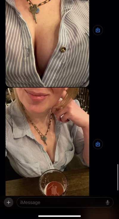 She sent me these from her date with her bull while I’m locked up in chastity at home