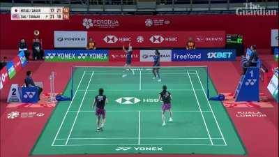 Longest Badminton Rally Ever - 211 Shots