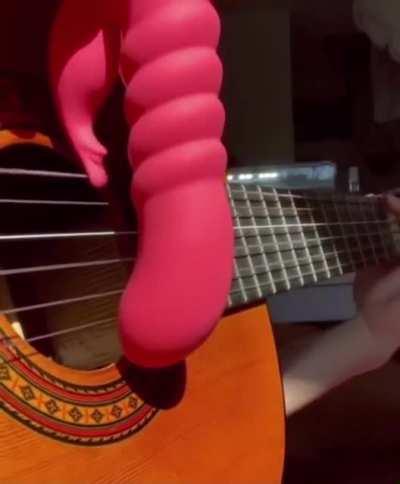 thats one way to play guitar