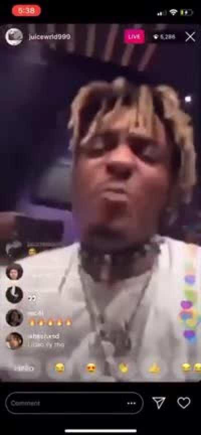 Juice WRLD “Wandered To LA/Hotel Room” Snippet