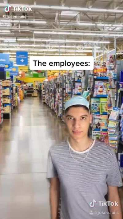 Walmart employees