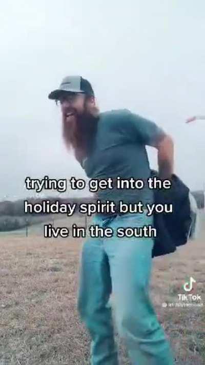 Trying to get into the holiday spirit but you live in the south