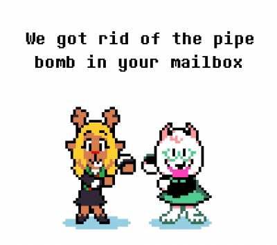 Noelle & Ralsei Mailbox Dance