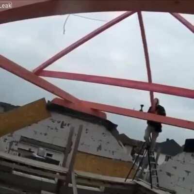 HMFT after I attempt to brace this truss by myself