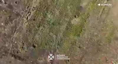 Ukrainian observation drone rammed Russian observation drone from above and it crashed, direction of Bakhmut. Pomsta border guard Brigade, published on August 9, 2024