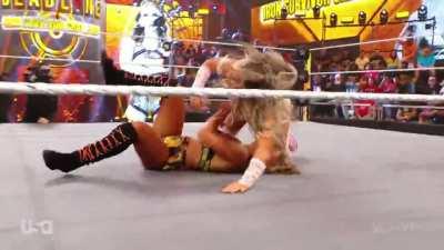 [NXT Spoiler] Finish to Tiffany Stratton vs Fallon Henley match