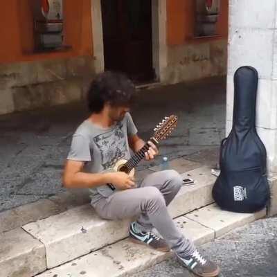 Vivaldi winter on a charango. Michel Barros Bessone