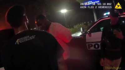 Video shows Las Vegas police arresting YouTube personality after‘ street takeover’