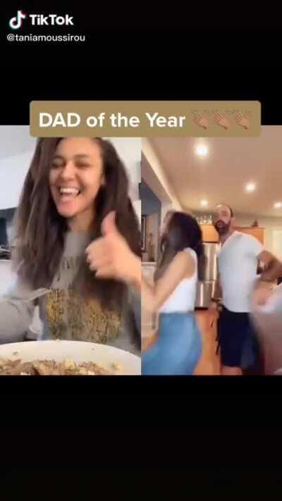 Dad has 🔥 moves