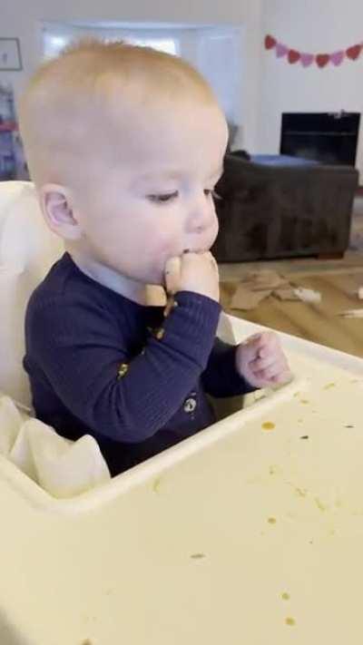 My Son’s First Tomato