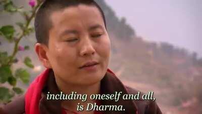 What is Dharma explain by a singing nun.