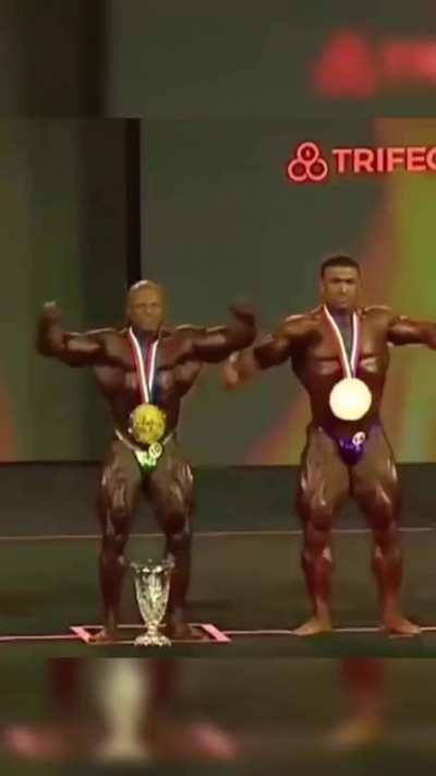 World's Strongest man Brian Shaw compared to this body builders.