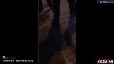 Black, female protestor ignores warnings and spits on cops. They arrest her and she claims sexual harassment during frisk. This is the worst case of cognitive-dissonance so far.