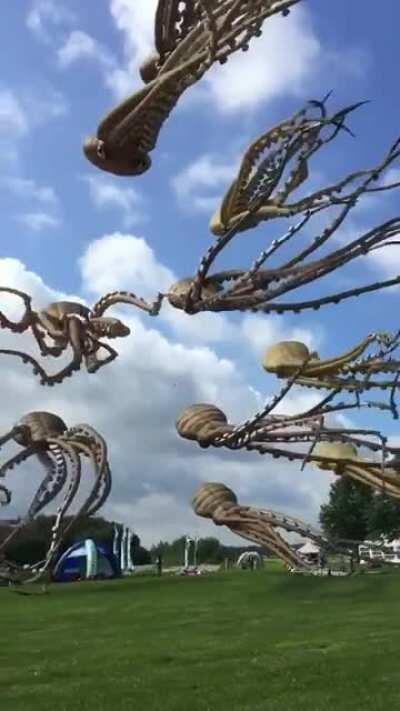 These octopus kites are absolutely incredible