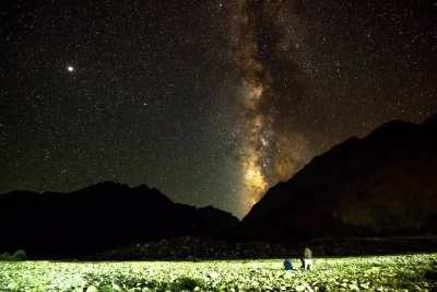 Stargazing from Himalayas - Timelapse