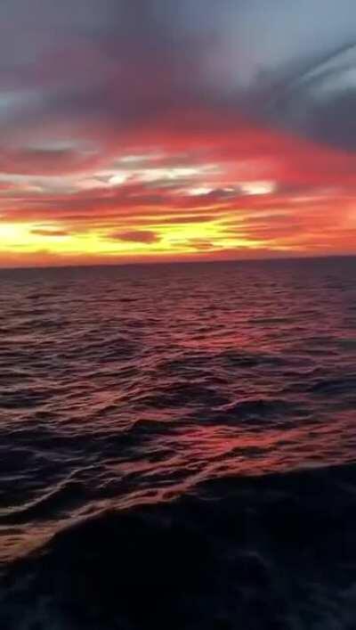 Stunning views of the ocean from this beautiful yacht