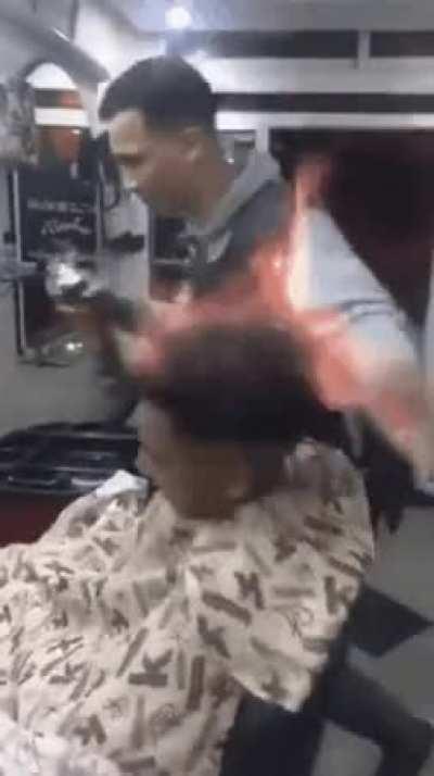 WCGW. This is why y'all were so excited to go out and get haircuts?