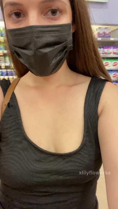 Flashing in the pharmacy aisle to make it all better