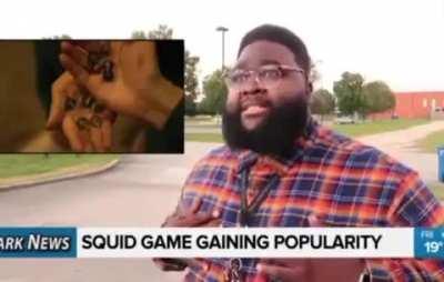 Talking about squid game