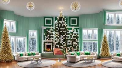 Merry Christmas Interior QR Code 🎄