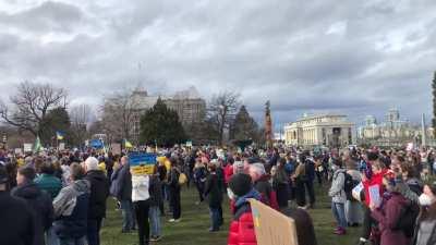 Victoria BC, Ukraine Rally 2022 - thank you to all who turned out in support!