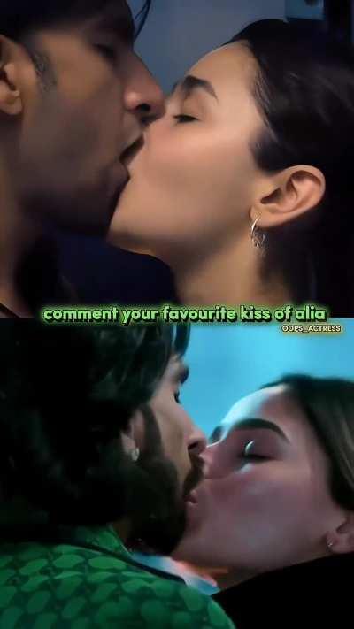 Comment your favourite kiss of alia bhatt 🤤💦.. 1. Gully boy 2. Rocky aur Rani ki prem kahaani