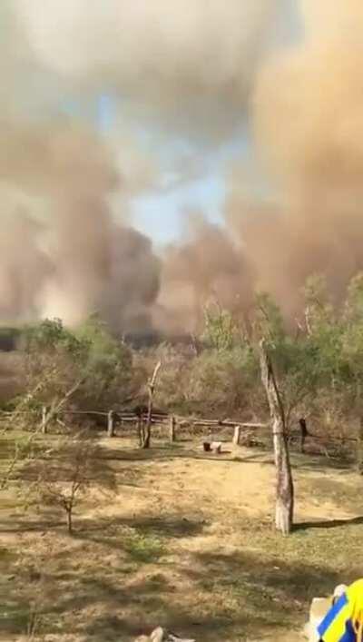 Incendios frente a Rosario (Update)