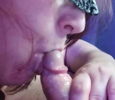 I love sucking out my reward 🤤 [OC]