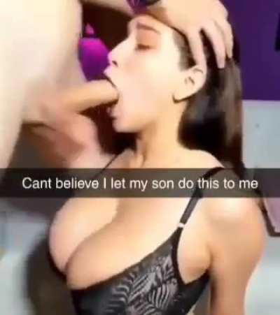 Once my dad found about my massive pale musky cock and my hyperspermia he transformed so quick into a prime bimbo dad to drain my cock 