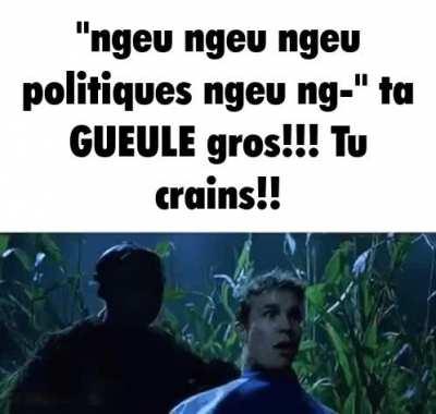 chers amateurs de politique. Si la gauche et la droite sont des bords politiques, oÃ¹ sont le haut et le bas? Ã©chec et mat.