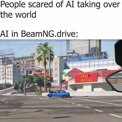 I will fear no Ai in BeamNG