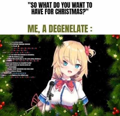 'Tis the season to be degenelate!