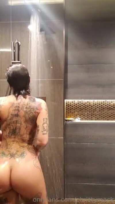 Christy Mack Taking A Shower