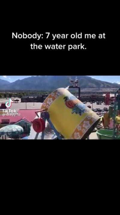 Kids in water parks