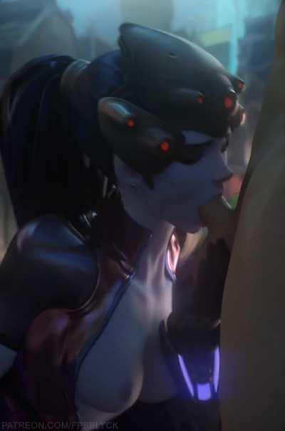 Widowmaker is always hungry for cock (fpsblyck/audiodude) [Overwatch]