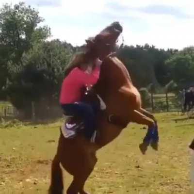 HMFT after I try riding this horse