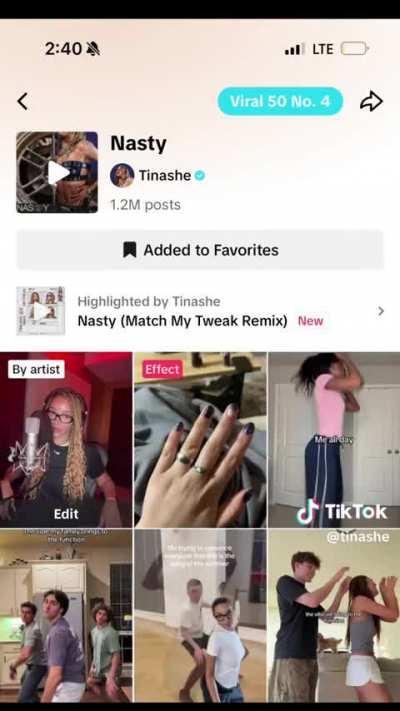 1 Million 'Nasty' Videos: Tinashe Sends Love to Her Fans!