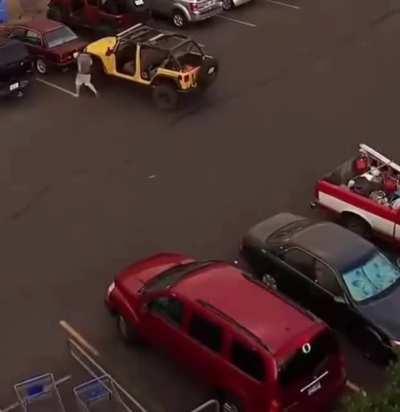 stolen parking spot revenge