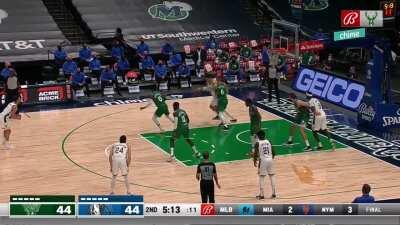 [Highlight] Brook Lopez channels Dirk Nowitzki against the Mavericks