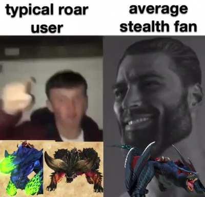 roar sucks stealth supremacy