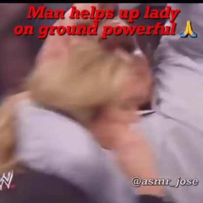 Randy Orton saving this poor womanâs life ðð¾ 