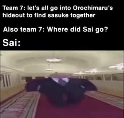 Fuck Sasuke we love Sai