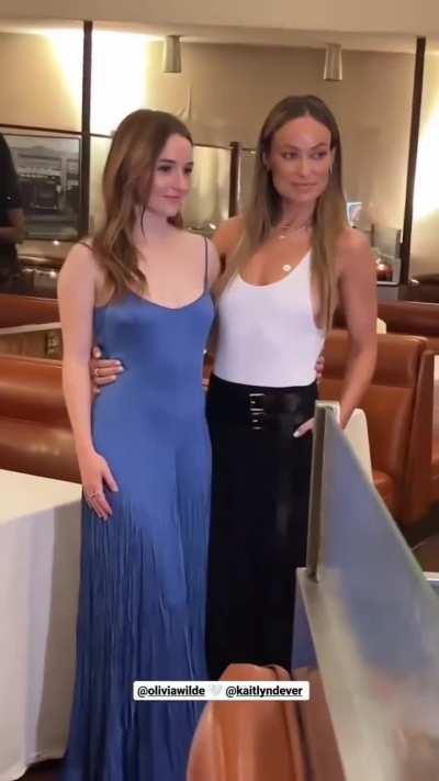 With Olivia Wilde