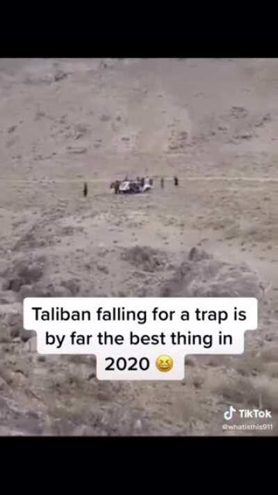 Silly Taliban. Tricks are for kids.