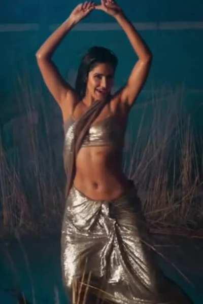 Katrina Kaif in wet saree.