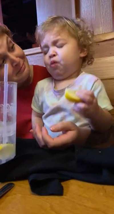 Lemon vs Toddler.