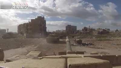 Syrian T-72 is tracked and destroyed by an FSA RPG-29 in arguably one of the most famous SCW tank kills - 2013