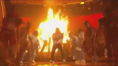 Kendrick's performance for the 58th Grammys awards