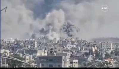 Heavy airstrike in Gaza