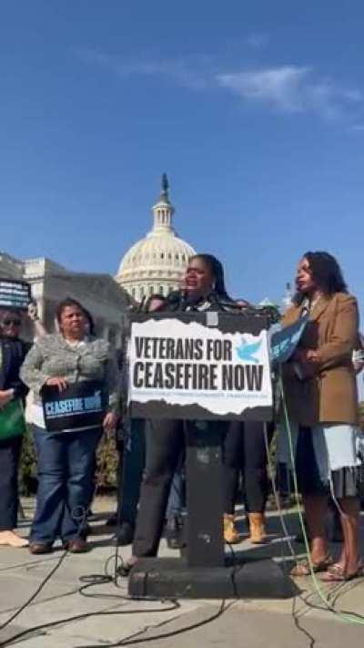 Congresswoman Cori Bush: &quot;Let me be clear, we don’t need a humanitarian pause, we need a Ceasefire Now.&quot;